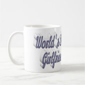 Vriendin foto grijs script koffiemok (Links)