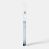 Vriendin Foto grijze typografie iPhone 15 Case (Linkerkant)