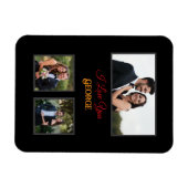 Vriendin Gepersonaliseerde Foto Valentijn's Day Magneet (Horizontaal)