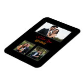 Vriendin Gepersonaliseerde Foto Valentijn's Day Magneet (Linkerzijde)