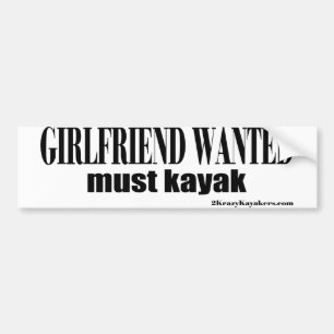 vriendin gezocht bumpersticker