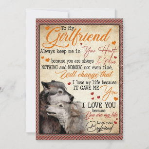 Vriendin Gifts   Brief aan mijn Vriendin Feestdagenkaart
