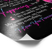 Vriendin Gifts | Brief aan mijn Vriendin Foto Afdruk (Hoek)