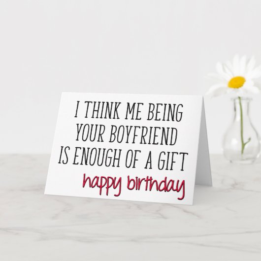 Vriendin, grappig, genoeg van een geschenk kaart (Kleine Plant)