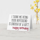 Vriendin, grappig, genoeg van een geschenk kaart (Gele Bloem)