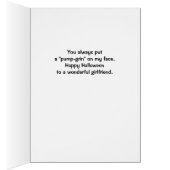 Vriendin Halloween Schattige Jack o' Lantern (Binnen (Rechts))