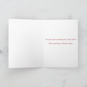 Vriendin Happy Valentine's Day Funny Card Kaart (Binnen)