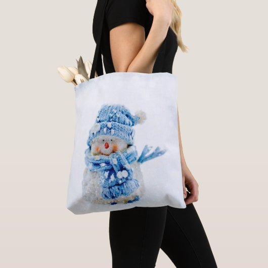 Vriendin in het blauw tote bag (Dichtbij)