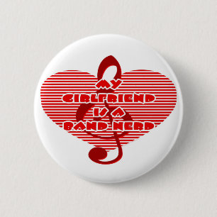 Vriendin is een bloedbad ronde button 5,7 cm