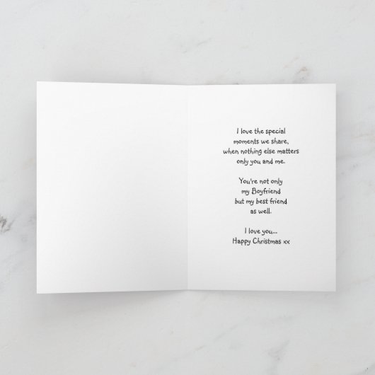 Vriendin Kerst Kaart - Liefde Eekhoorns (Binnen)