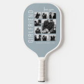 Vriendin | Lief Je | Foto Collage Pickleball Paddle (Achterkant)
