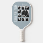 Vriendin | Lief Je | Foto Collage Pickleball Paddle (Voorkant)
