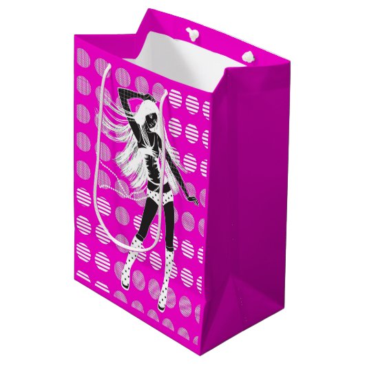 vriendin medium cadeauzakje (Voorkant Gekanteld)