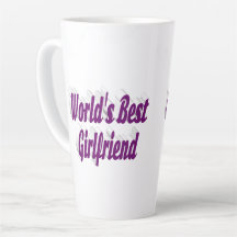 Vriendin met paarse typografie