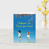 Vriendin Note Cards Kaart (Gele Bloem)