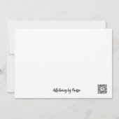 Vriendin Note Kaart (Achterkant)