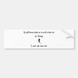 Vriendin of kiemen plukken bumpersticker