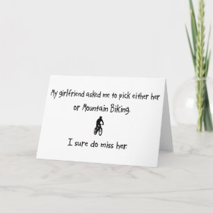 Vriendin of mountainbiking kiezen kaart