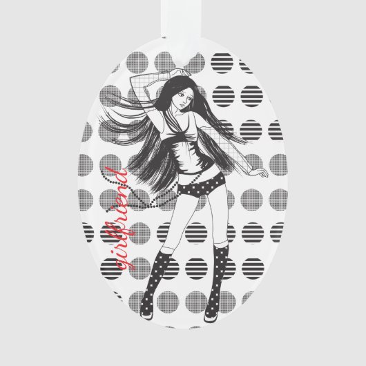 vriendin ornament (voorkant)