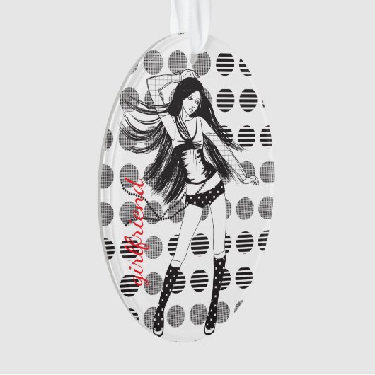 vriendin ornament (voorkant)