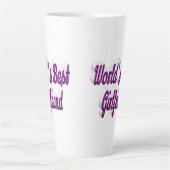 Vriendin paars schrift latte mok (Voorkant)