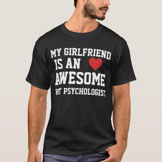 Vriendin psycholoog t-shirt (Voorkant)