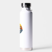 Vriendin Retro Zonsondergang Design Waterfles (Links)