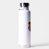 Vriendin Retro Zonsondergang Design Waterfles (Rechts)
