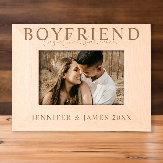 Vriendin samen voor altijd foto gegraveerde lijstjes