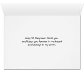 Vriendin Sint Dwynwen's Day Heart Knots (Binenzijde Horizontaal (Onderkant))