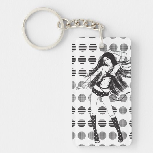 vriendin sleutelhanger (Voorkant)