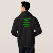 Vriendin Spank me Hoodie (Achterkant volledig)