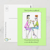 Vriendin therapie door Collene Kennedy Briefkaart (Voorkant / Achterkant)