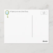 Vriendin therapie door Collene Kennedy Briefkaart (Achterkant)