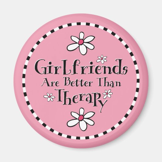 Vriendin therapie magneet (Voorkant)