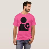 Vriendin toevoegen t-shirt (Voorkant volledig)