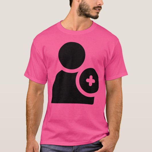 Vriendin toevoegen t-shirt (Voorkant)