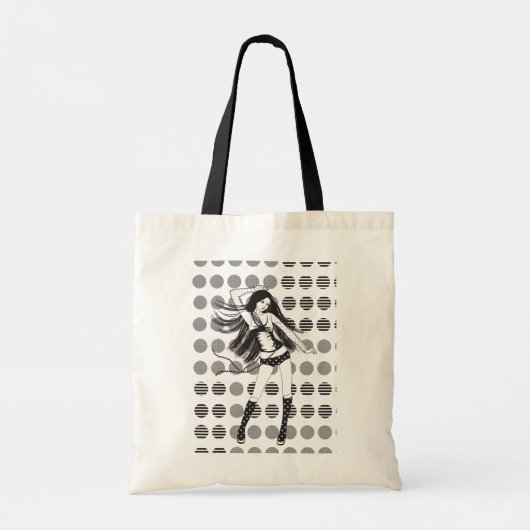 vriendin tote bag (Achterkant)