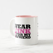 vriendin tweekleurige koffiemok (Voorkant links)
