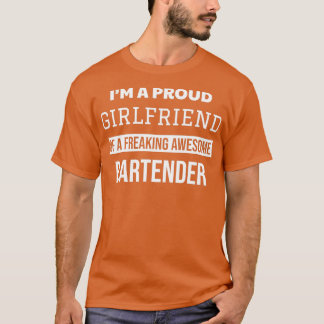 Vriendin van Bartender T-shirt