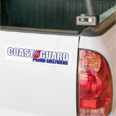 Vriendin van de havenkustwacht bumpersticker (Op Truck)