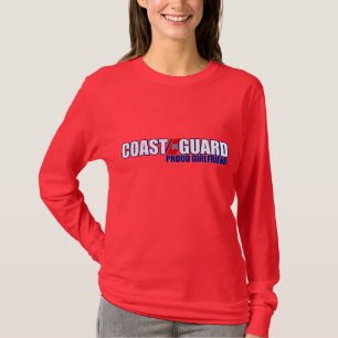 Vriendin van de havenkustwacht t-shirt