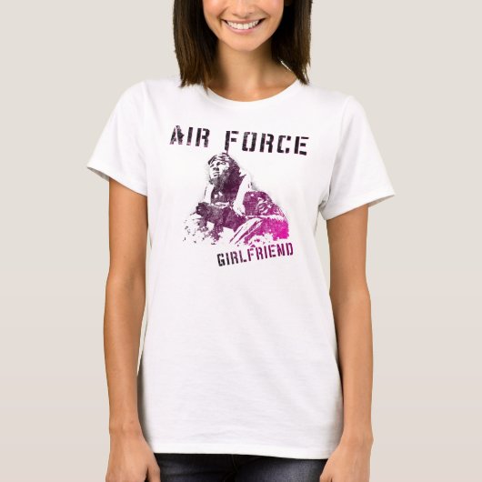 Vriendin van de luchtmacht T-Shirts (Voorkant)