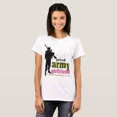 Vriendin van het leger van de Proud T-shirt (Voorkant volledig)