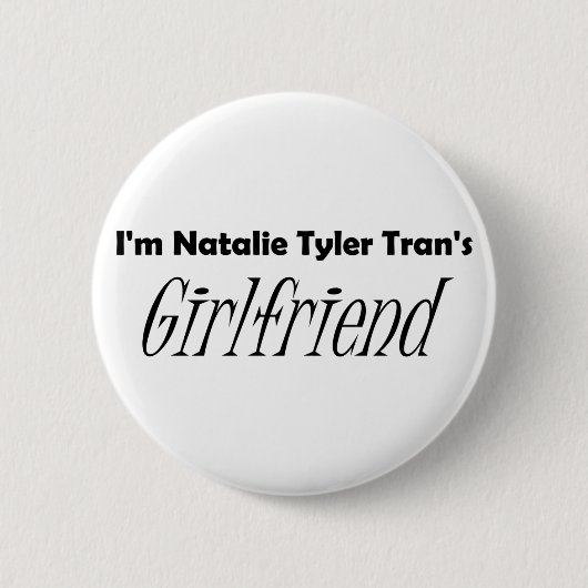 Vriendin van Tran (PIN) Ronde Button 5,7 Cm (Voorkant)