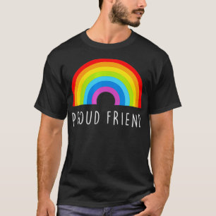 Vriendin van vrouwen Trots LGBTQ-bondgenoot homotr T-shirt