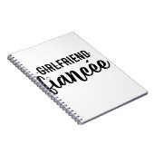 Vriendin Verloofde Uitnodiging Feestcadeau Verlovi Notitieboek (Rechterzijde)