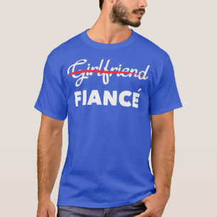 Vriendin Verloofde Verloving Feest Bruid T-shirt
