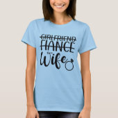 Vriendin, Verloofde, Vrouw Vrouwen T-shirt (Voorkant)