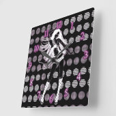 vriendin vierkante klok (Hoek)